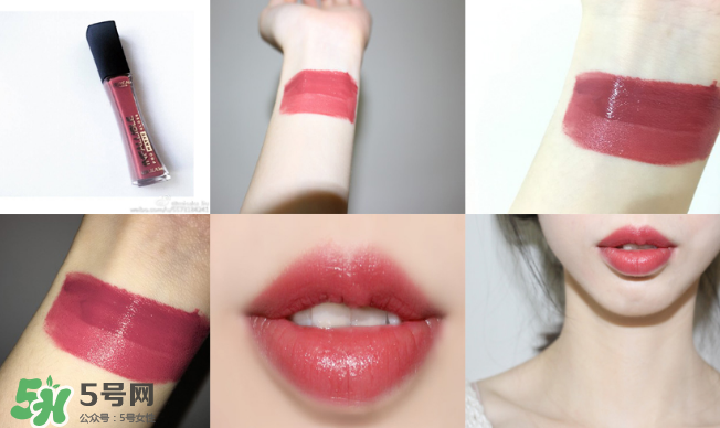 歐萊雅啞光唇釉314怎么樣？歐萊雅314試色