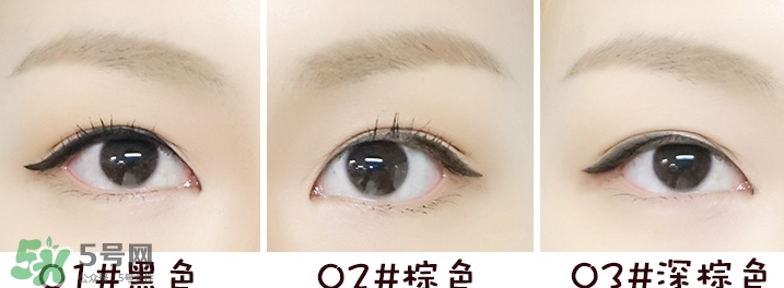 夢妝眼線膏怎么樣？夢妝眼線膏色號試色