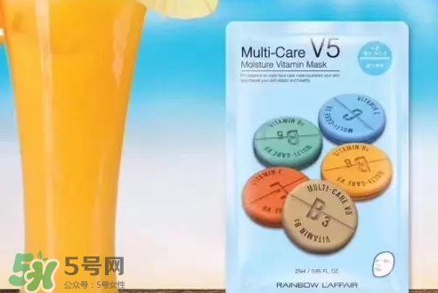 rainbow彩虹v5面膜多少錢_不同顏色功效 rainbow彩虹v5面膜多少錢_不同顏色功效