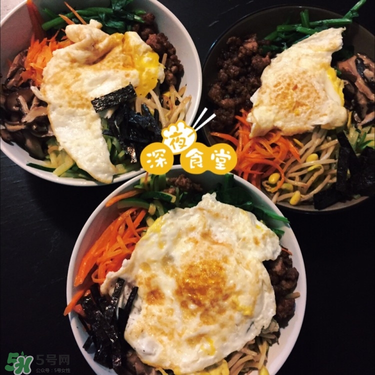 韓國拌飯的做法 韓國拌飯家庭普通做法 韓國拌飯的做法 韓國拌飯家庭普通做法