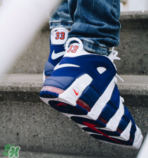 nike air more uptempo尼克斯配色上腳效果怎么樣？