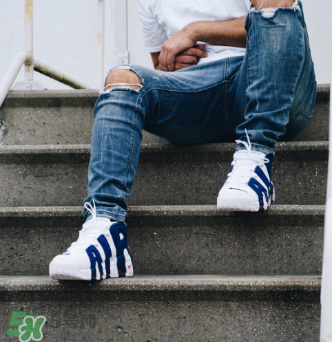 nike air more uptempo尼克斯配色上腳效果怎么樣？
