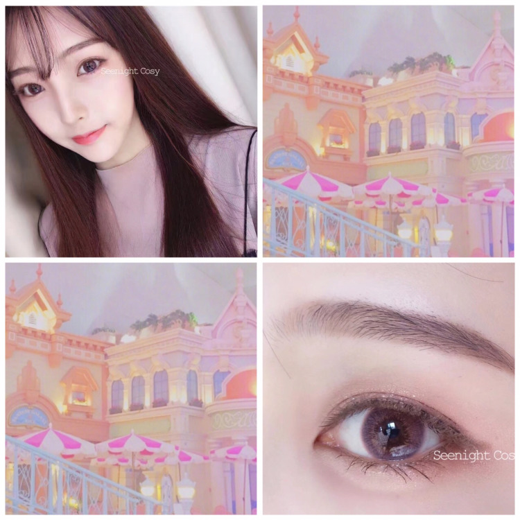 粉色美瞳效果圖 粉色美瞳好看嗎 粉色美瞳效果圖 粉色美瞳好看嗎