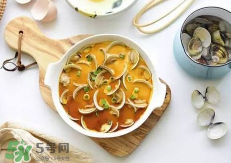 蛤蜊蒸蛋孕婦能吃嗎？蛤蜊蒸蛋寶寶能吃嗎