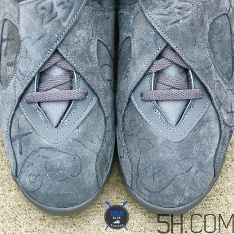 kaws與air jordan 8聯(lián)名實物什么樣？