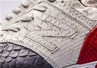 new balance 574 sport蟒蛇皮定制款實物什么樣？