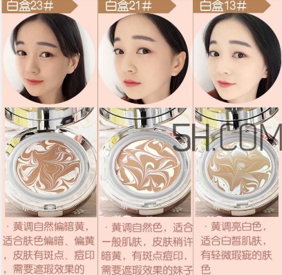 水粉霜色號怎么選？水粉霜色號試色