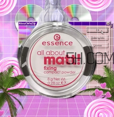 essence定妝蜜粉餅怎么用？essence粉餅使用心得