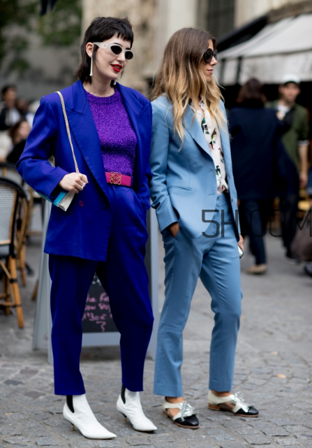 藍色西裝怎么搭配好看？藍色西裝搭配圖片