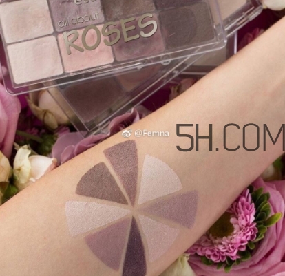 essence八色眼影盤怎么用？essence眼影盤教程