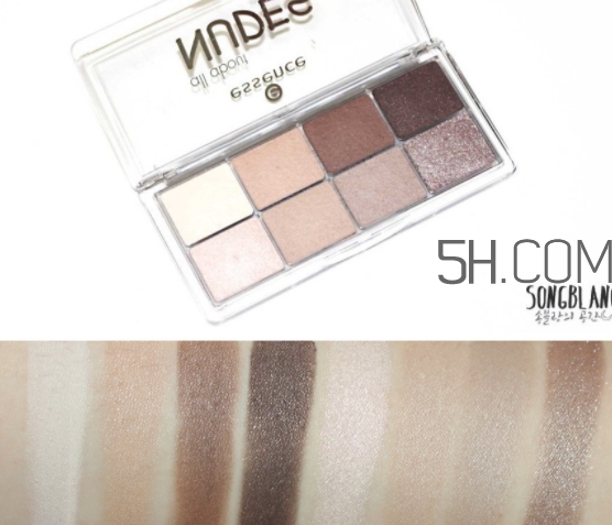 essence眼影盤哪款好看？essence八色眼影盤試色