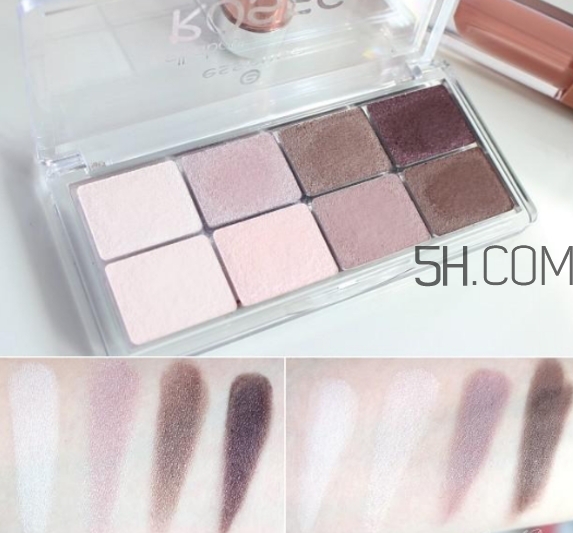 essence眼影盤哪款好看？essence八色眼影盤試色