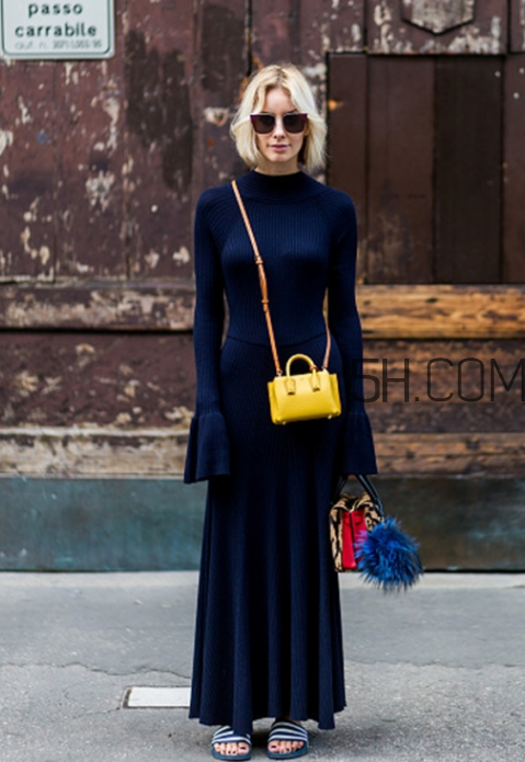 針織衫配闊腿褲好看嗎？針織衫和闊腿褲怎么搭配？