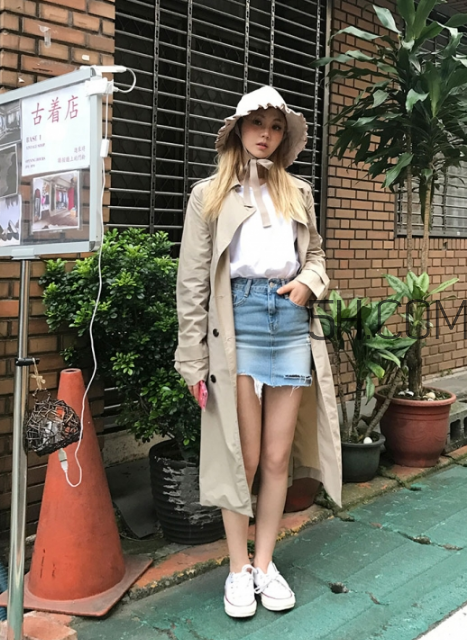 卡其色風(fēng)衣配什么鞋子？卡其色風(fēng)衣搭配鞋子圖片