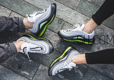 nike air max 97 neon配色上腳效果怎么樣？