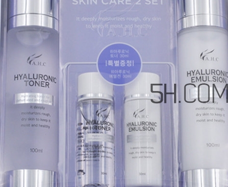 ahc神仙水乳套盒多少錢？ahc神仙水乳套裝專柜價