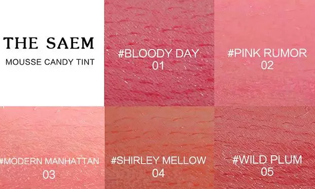 the saem得鮮搖搖樂(lè)唇釉色號(hào) 得鮮搖搖樂(lè)唇釉試色 the saem得鮮搖搖樂(lè)唇釉色號(hào) 得鮮搖搖樂(lè)唇釉試色