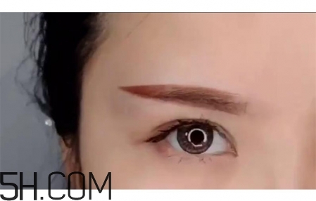 畫眉教程圖解 畫眉毛的技巧圖解一字眉 畫眉教程圖解 畫眉毛的技巧圖解一字眉