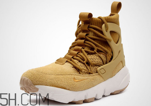 nike air footscape mid小麥配色上腳效果怎么樣？