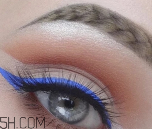 辮子眉怎么畫？辮子眉畫法教程