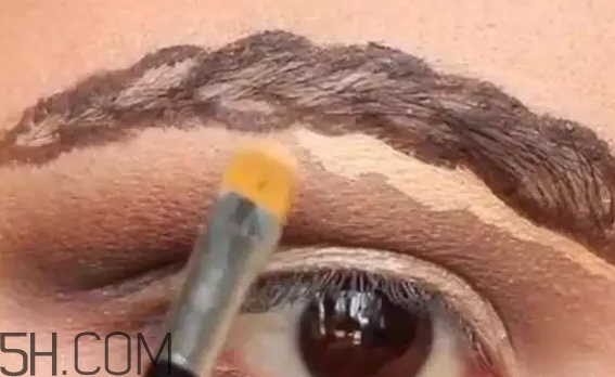 辮子眉怎么畫？辮子眉畫法教程