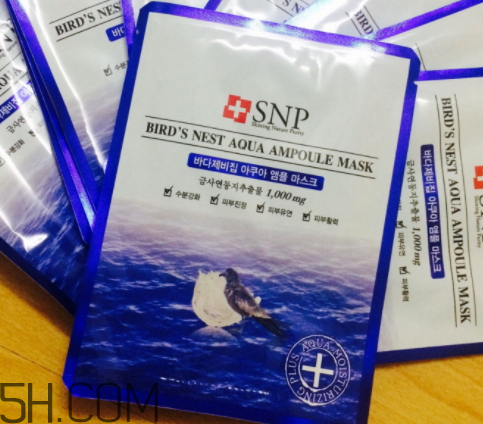 SNP海洋燕窩水庫面膜怎么樣？多少錢？