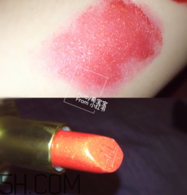 錦鯉色口紅是什么顏色？錦鯉色口紅試色