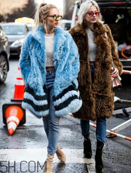 中長款皮草怎么搭配？中長款皮草搭配圖片