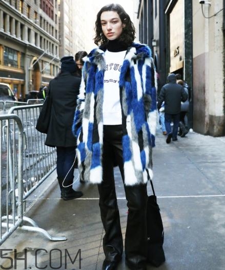 中長款皮草怎么搭配？中長款皮草搭配圖片