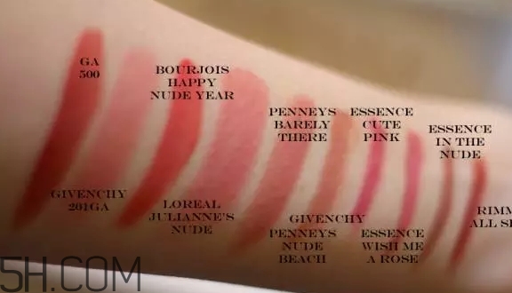 裸粉色口紅哪個牌子好？裸粉色口紅推薦