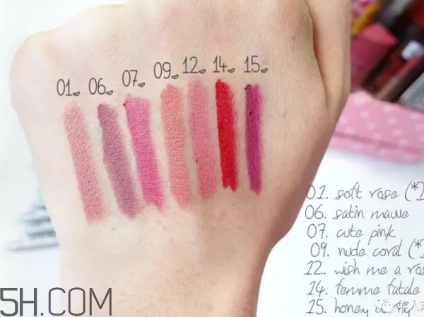 裸粉色口紅哪個牌子好？裸粉色口紅推薦