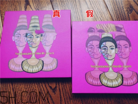 juvias place眼影盤(pán)真假辨別_埃及艷后眼影盤(pán)真假對(duì)比