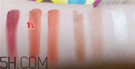 juvias place眼影盤(pán)真假辨別_埃及艷后眼影盤(pán)真假對(duì)比