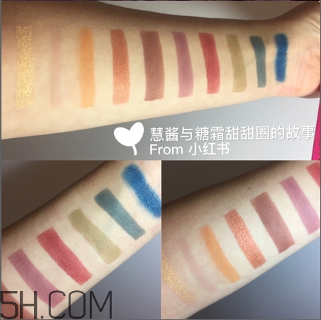 jeffree star androgyny眼影盤色號_試色圖 jeffree star androgyny眼影盤色號_試色圖