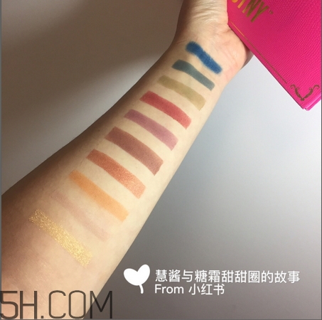 jeffree star androgyny眼影盤色號_試色圖 jeffree star androgyny眼影盤色號_試色圖