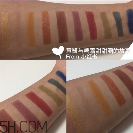 jeffree star androgyny眼影盤色號_試色圖 jeffree star androgyny眼影盤色號_試色圖