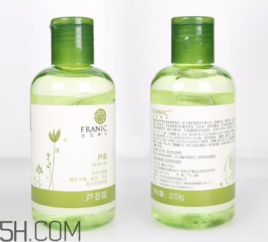 法蘭琳卡蘆薈膠怎么用？法蘭琳卡蘆薈膠有幾種？