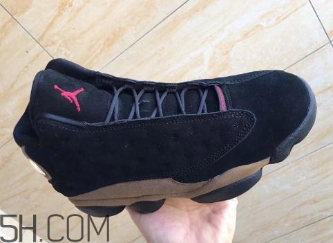air jordan 13 olive麂皮橄欖配色上腳效果怎么樣？