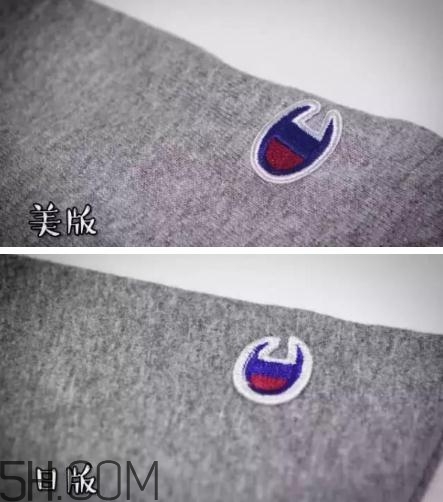 champion美版和日版有什么區(qū)別？champion美版日版對比圖