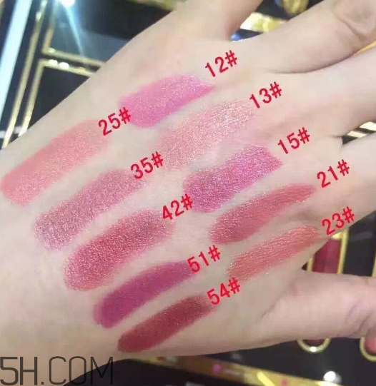 whoo后口紅12和13號色哪個好看？whoo后口紅25號好用嗎？