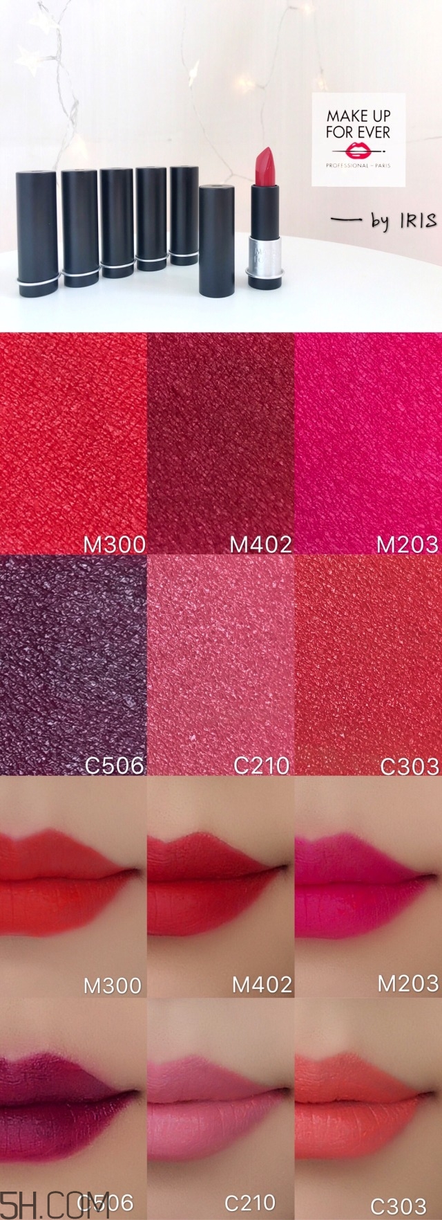 make up for ever唇膏色號_muf唇膏試色圖 make up for ever唇膏色號_muf唇膏試色圖