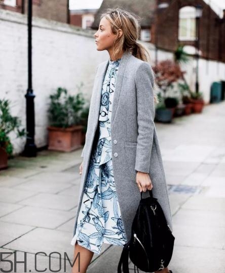 灰色大衣怎么搭配？灰色大衣穿搭圖片