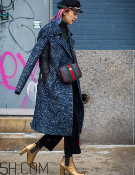 毛呢大衣配闊腿褲好看嗎？毛呢大衣搭配闊腿褲圖片