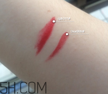 迪奧999和cpb311哪個好看？cpb奢華艷光唇膏價格多少錢？