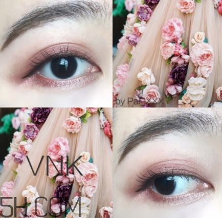 vnk四色眼影103色號試色 vnk四色眼影103色號試色