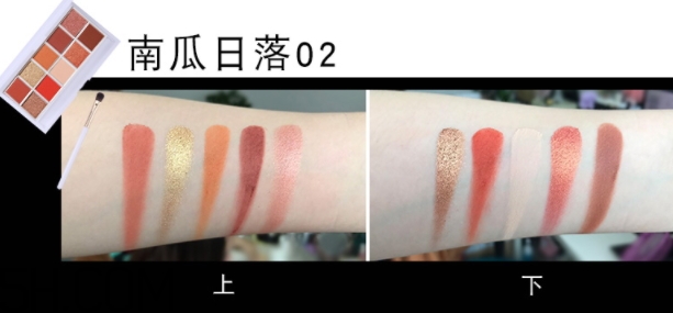 vnk十色眼影盤(pán)色號(hào) vnk云興霞蔚十色眼影試色 vnk十色眼影盤(pán)色號(hào) vnk云興霞蔚十色眼影試色