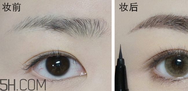 vnk液體眉筆怎么用？vnk水眉筆使用方法