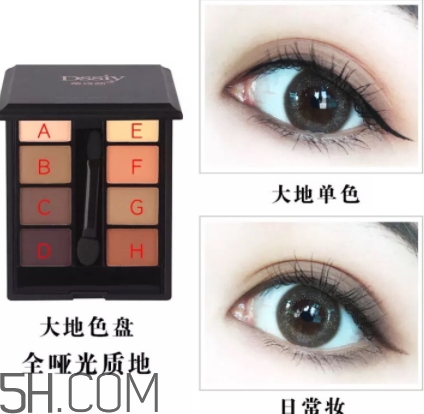 蒂詩顏眼影好用嗎？蒂詩顏眼影色號試色