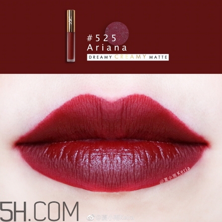 nani so matte唇釉色號_nani so matte唇釉試色圖