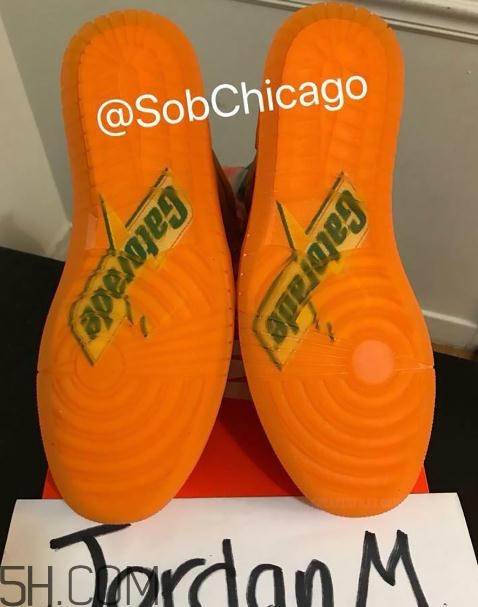 air jordan 1 gatorade佳得樂橙色版發(fā)售時間_多少錢？